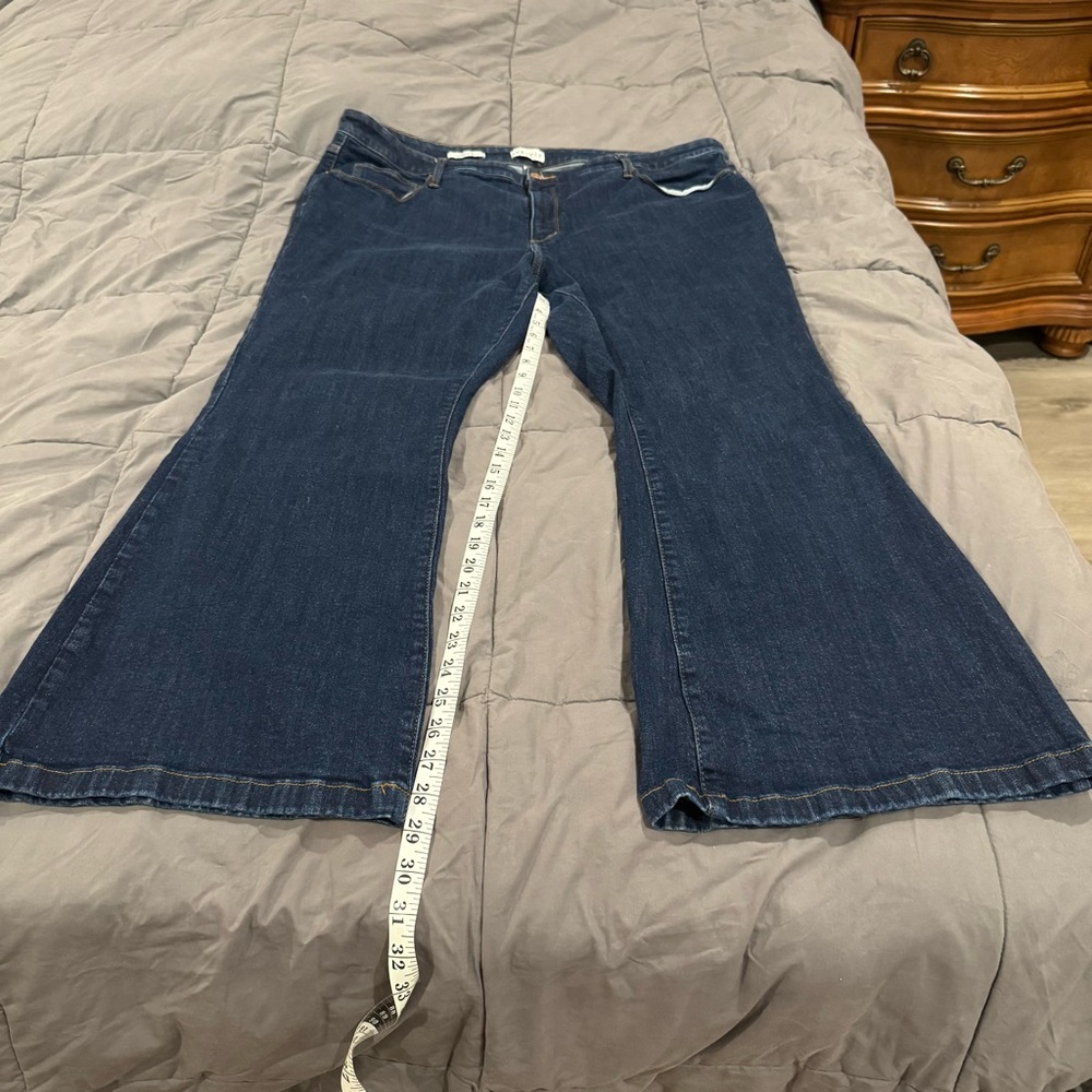 Ava & Viv Dark Blue Wide Leg Jeans